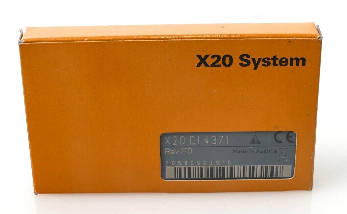 Quality X20DI4371 B&R X20 I/O Module 4 Digital Inputs 24 VDC For 3-Wire Connections for sale