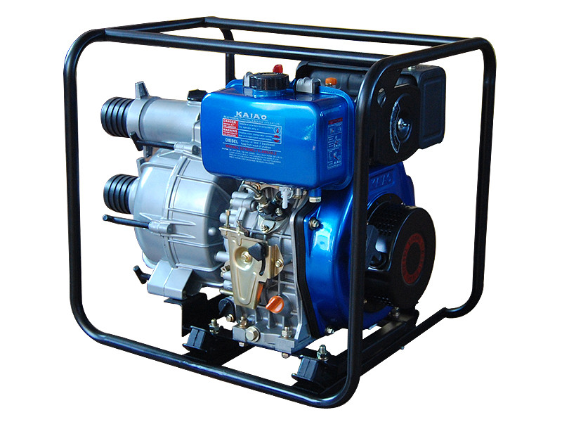 Quality 3600 Rpm Diesel Motor Operated 3” Water Pump KDP30S Low Fuel Consumption for sale
