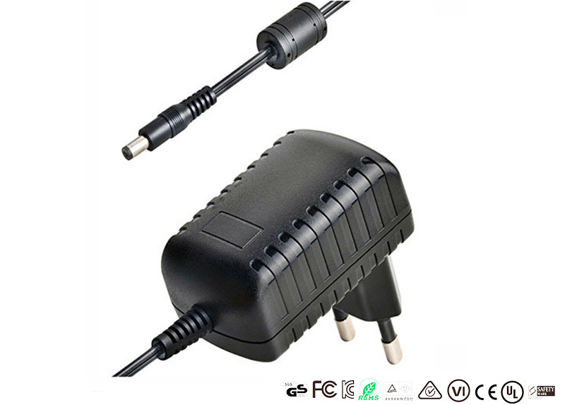 Quality Black Color 100-240V Medical Switching Adaptor 12V 1A Medical Power Adapter for sale