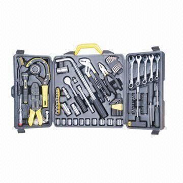 Quality Blow case tool set and kit/199 pieces car maintenance tool, carbon steel for sale