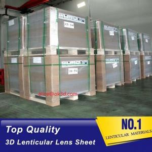 Quality HOT SALE  cheap 3D Lenticular material factory 25 lpi 4.1mm thickness lenticular for uv flatbed printer and inkjet print for sale