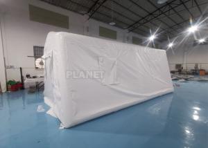 Quality Emergency Isolation Inflatable Medical Tent 0.9mm PVC Tarpaulin for sale
