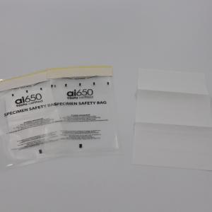 Quality LDPE Recyclable Biohazard Lab Bags With Document Pouch for sale
