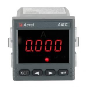 Quality AMC48-AI Programmable AC Single Phase Current Energy Meter For Cabinet for sale