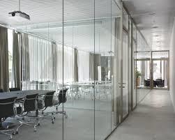 Quality 12mm Aluminium Frame  Movable Glass Office Partitions Solid Interior for sale
