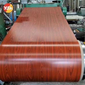 Quality Wooden Color Coated Aluminum Coil 1050 3003 3004 3105 for sale