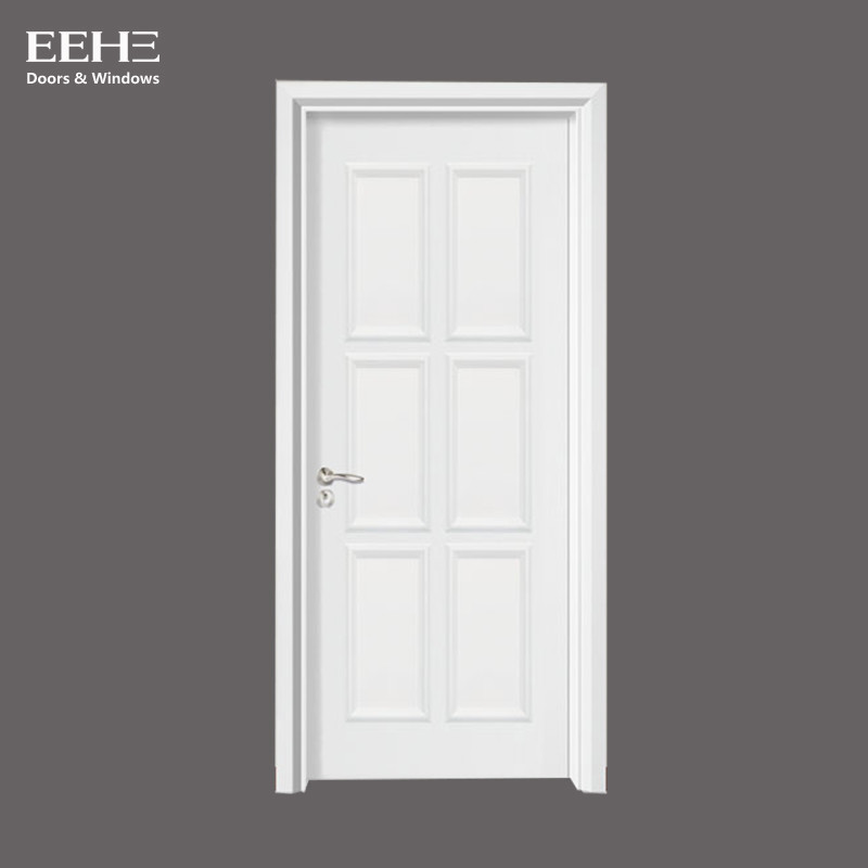 Quality Wood Grain Heat Transfer With Painting Timber Composite Hollow Core Timber Door for sale