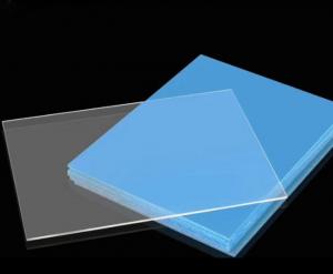 Quality Transparent Rigid PVC Plastic Sheets With PE Protective Film for sale