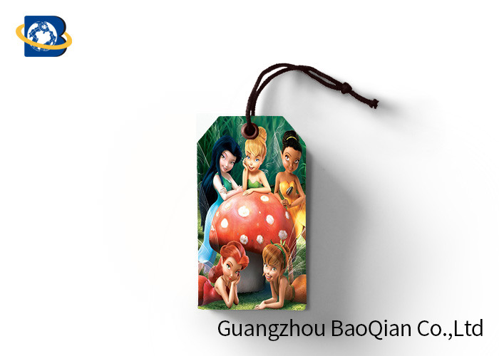 Quality Die - Cut Shape Custom Printed Hang Tags Toy 3D Hangtags Free Sample Service for sale