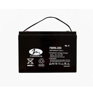Quality CE ISO9001 AGM 60A 6 Volt 200ah Lead Acid Battery for sale