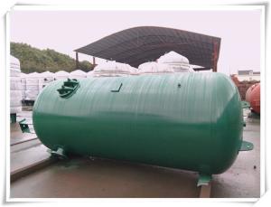 Quality Industrial Compressed Oxygen Air Storage Tanks , Liquid Oxygen Portable Tanks With Bracket for sale