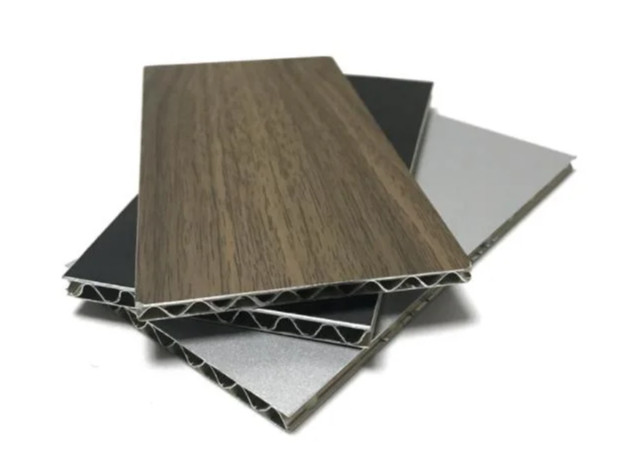 Quality Fireproof Aluminium Bead Core Composite Panel Lattice Wave Non Combustibility for sale