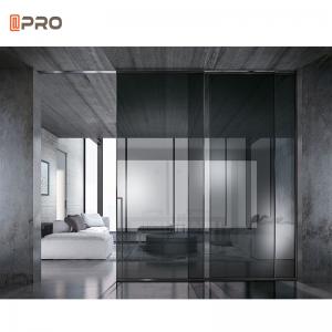 Quality Powder Coating Interior Aluminum Sliding Glass Door For Home for sale