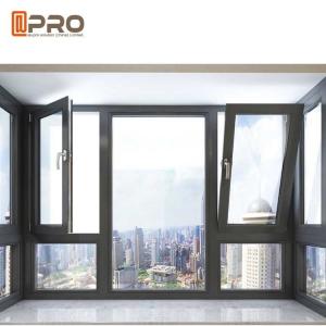 Quality Waterproof Tilt And Turn Aluminium Windows / Commercial Windows And Doors for sale