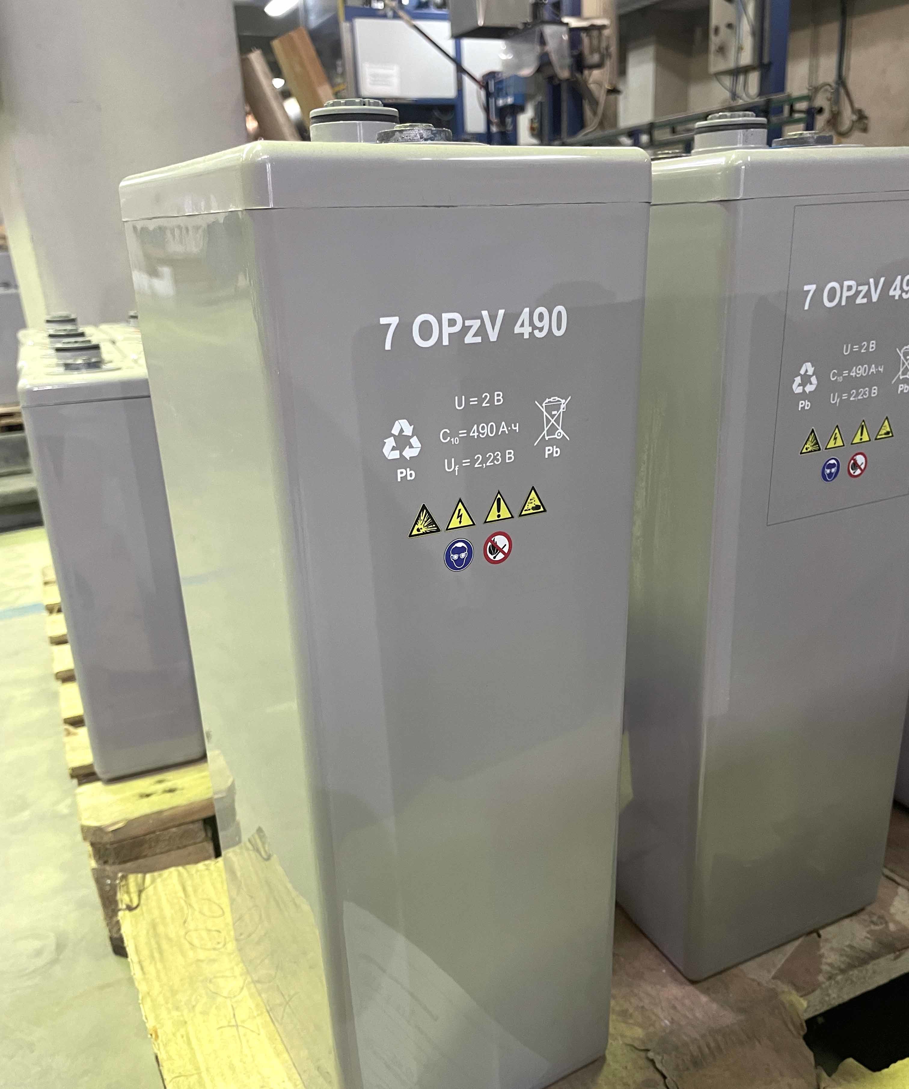 Quality OPzV Tubular Lead Acid Battery Solar Gel Batteries 7Volts 490Ah for sale
