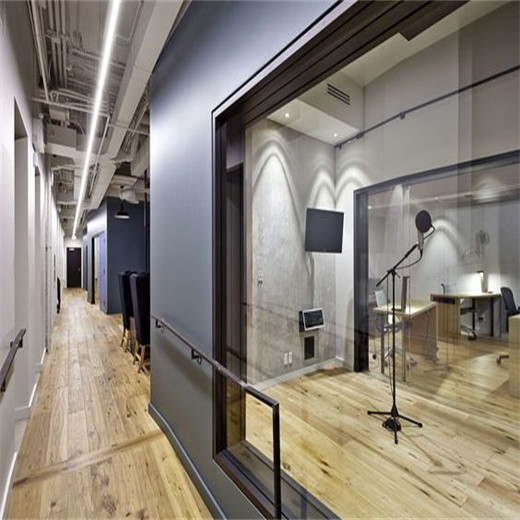 Quality Dance Studio Recording Studio Soundproof Glass Partition Wall for sale