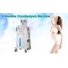 Buy cheap Vacuum Cryolipolysis Slimming Machine / Four Handles Coolsculpting Equipment from wholesalers