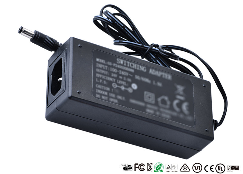 Quality DOE VI AC DC Power Adapter 12V 5A 60W UL CE KC Approved For LED Strip for sale