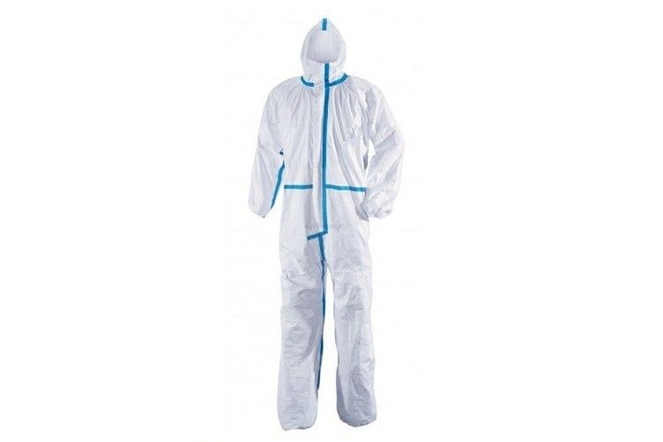 Quality Tear Resistant Disposable Protective Clothing For Asbestos Stripping for sale