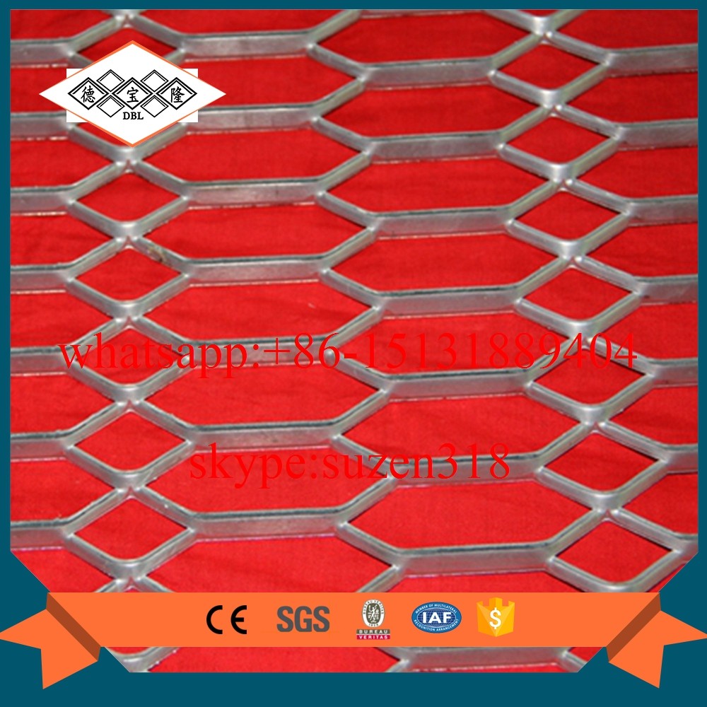 Quality 4ft*8ft hot dip galvanized gothic hole heavy duty expanded metal panel for sale