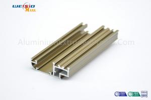 Quality AA6063 T5 Bronze Anodized Aluminium Profile Extrusion IN 6 meter Length for sale