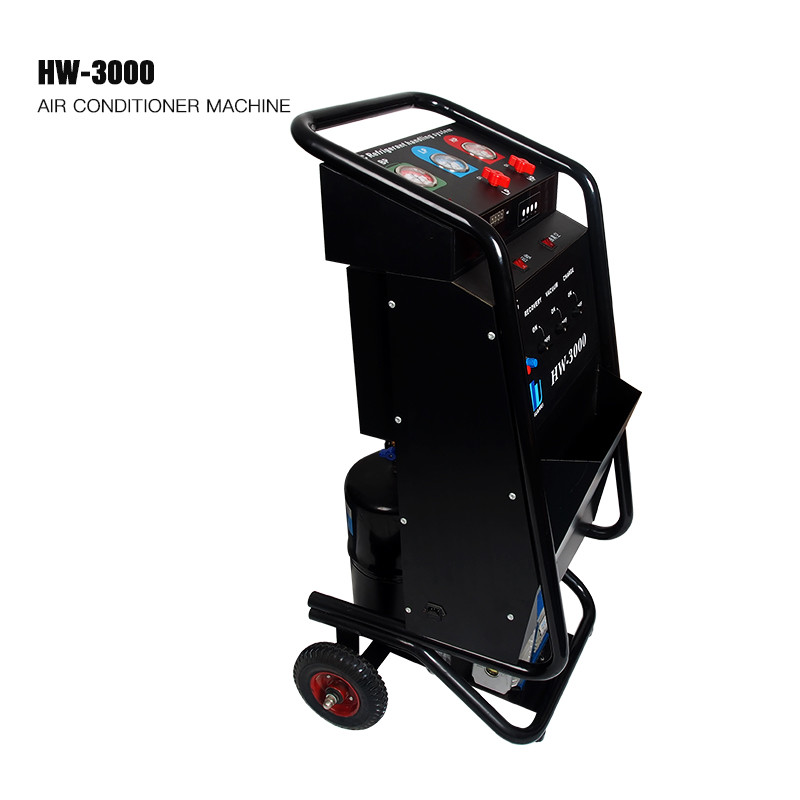 Quality R134a HW-3000 Automotive Freon Recovery Machine Car AC Service Station for sale