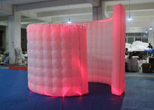 Quality Spiral Blow Up Photo Booth Two Doors With Doorway -20 To 60 Degrees Working Temp for sale