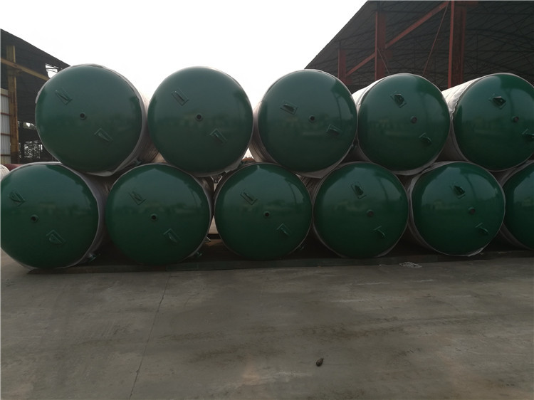 Quality High Pressure Vessel Vertical Air Receiver Tank For Drain Valve Easy Connection for sale