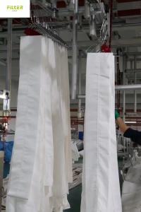 Quality PTFE Scrim 750gsm Dust Collector Filter Bags Custom Size for sale