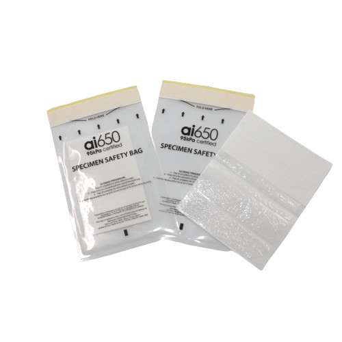 Quality Custom Printing Biohazard Specimen Bags Zipper Top Plastic for sale