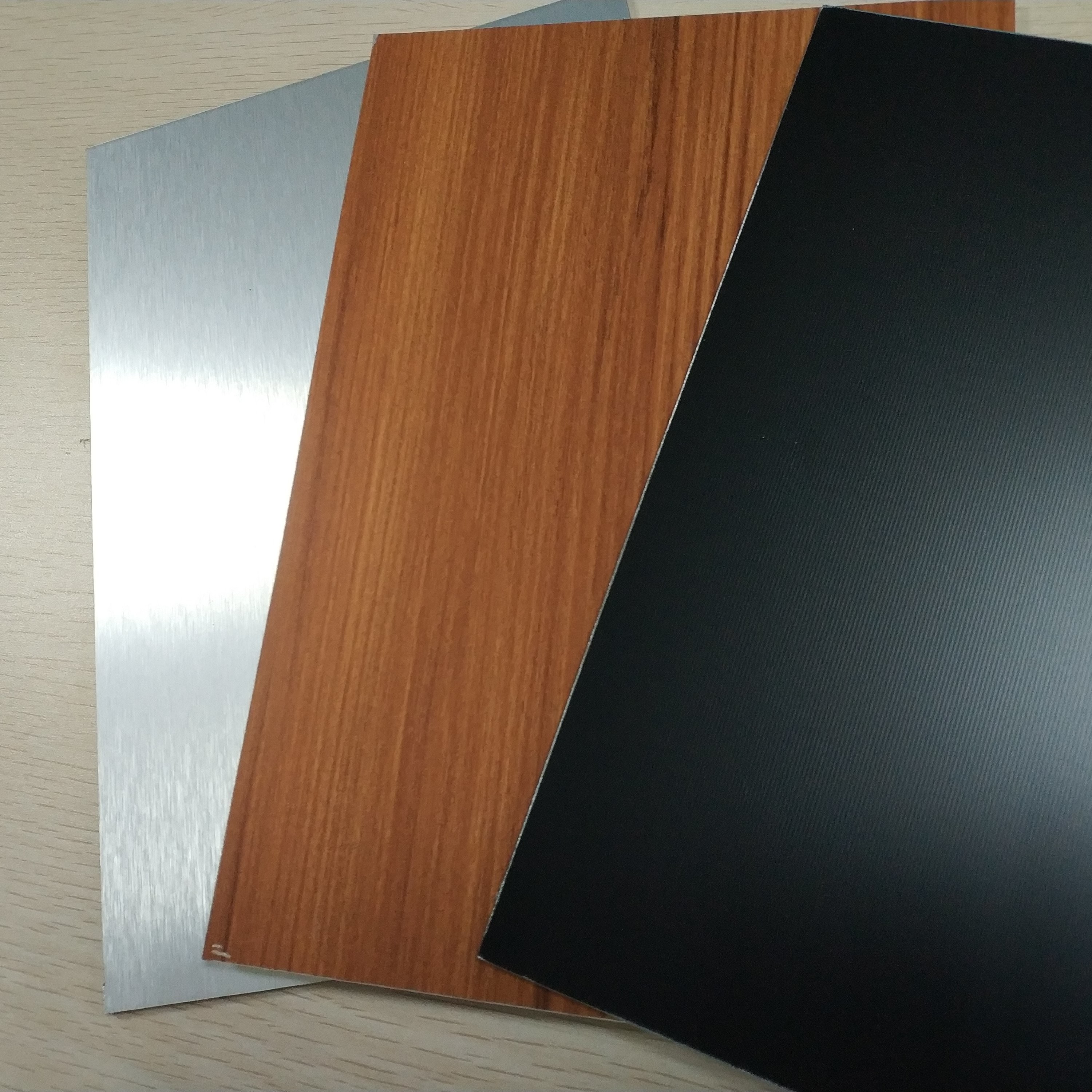 Quality 304 316 Brushed Embossed Stainless Steel Plastic Composite Panels , Composite Metal Panel for sale