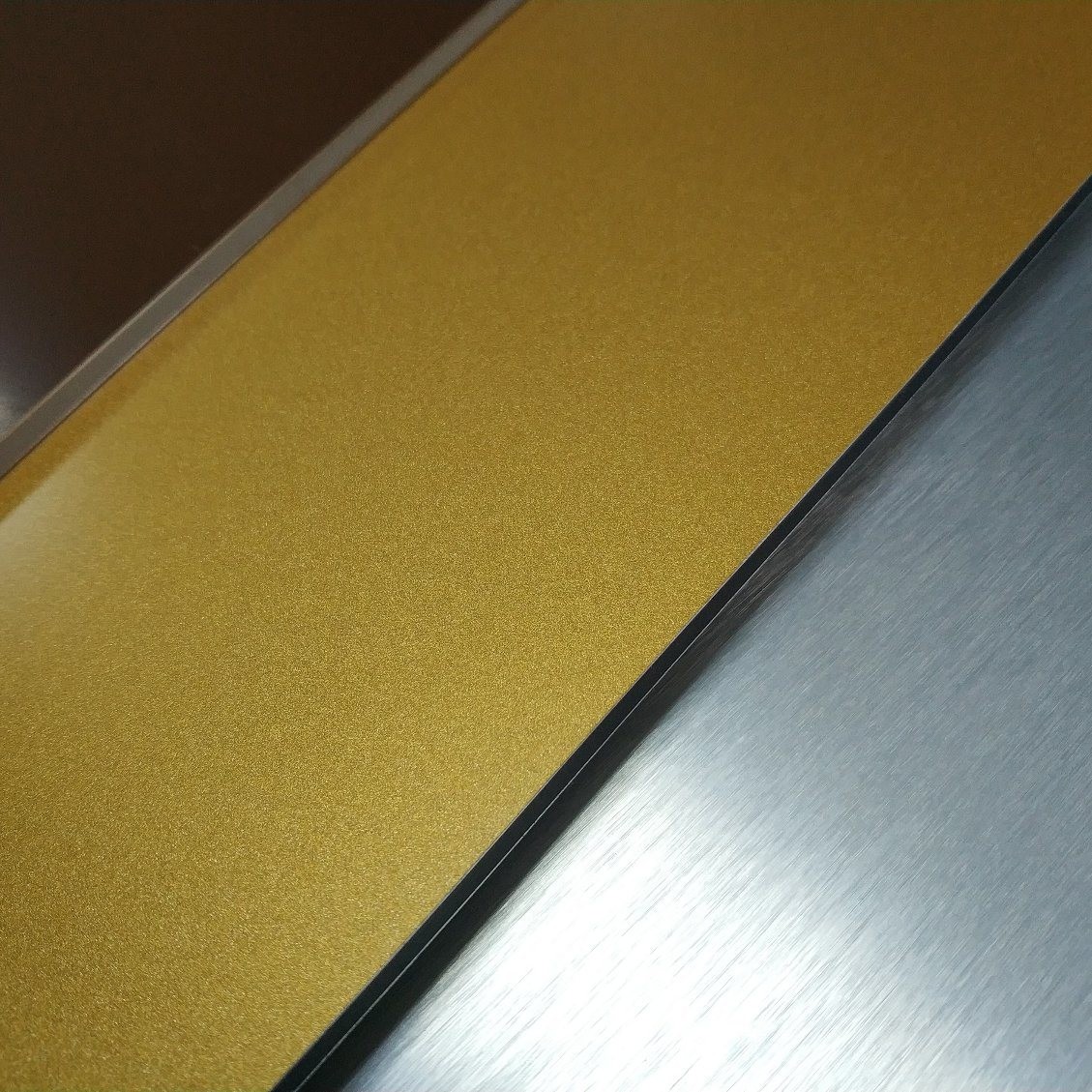 Quality Wood Color Building Decoration Material Aluminum Composite Board for sale