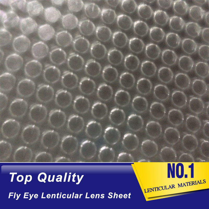 Quality OK3D fly eye 3d sheet new product dot lens sheet 3d effect 360 degrees lenticular sheet arrays fly eye lenses sheet for sale