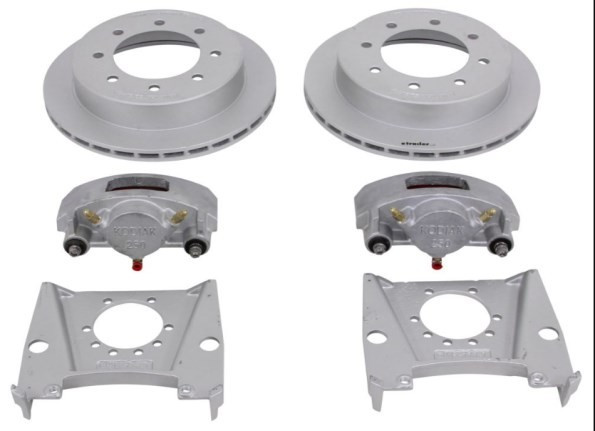 Quality 9/16'' Stud 7000Lb Hydraulic Disc Trailer Brakes For Fifth Wheel Trailers for sale