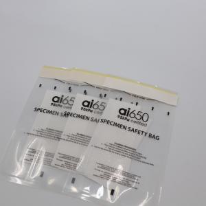 Quality Customized Lab Biochemical Specimen Bag Self Adhesive Seal Medical for sale