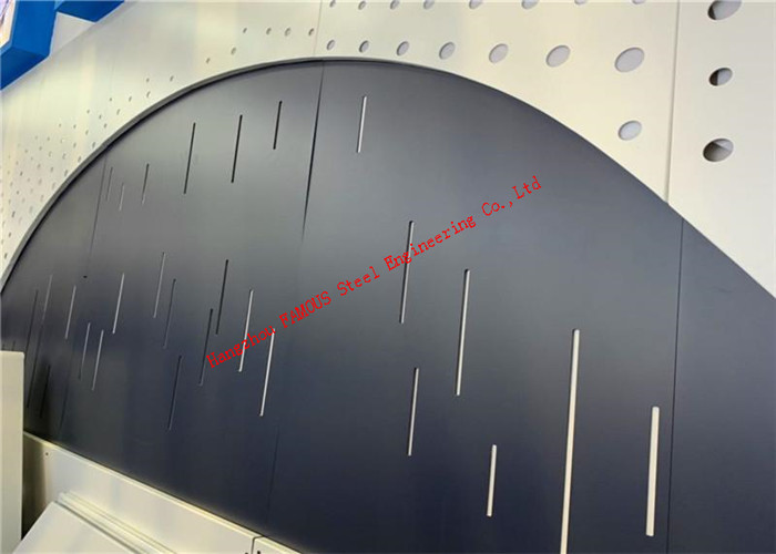 Quality Fire Prevention Aluminium Metal Cladding Panels 1.5 - 3.0mm Feature Screening for sale