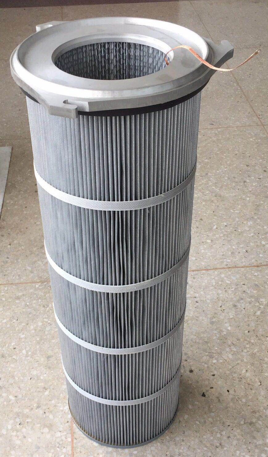 Quality Three-lugs dust collector filter cartridge for wood processing and pigment industry for sale