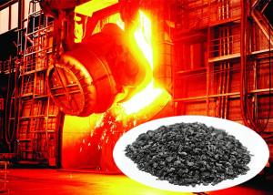 Quality Black High Hardness Graphite Recarburizer For Steel And Iron Plant Using for sale