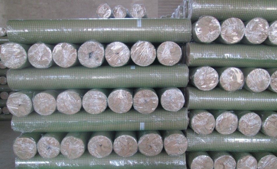 Quality PVC Welded Wire Mesh  Grass Green for sale