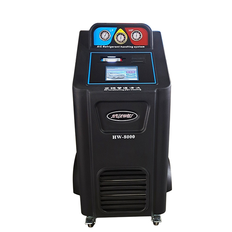Quality 650g / Min Car Ac Recovery Machine With Colorful LCD Dynamic Display for sale