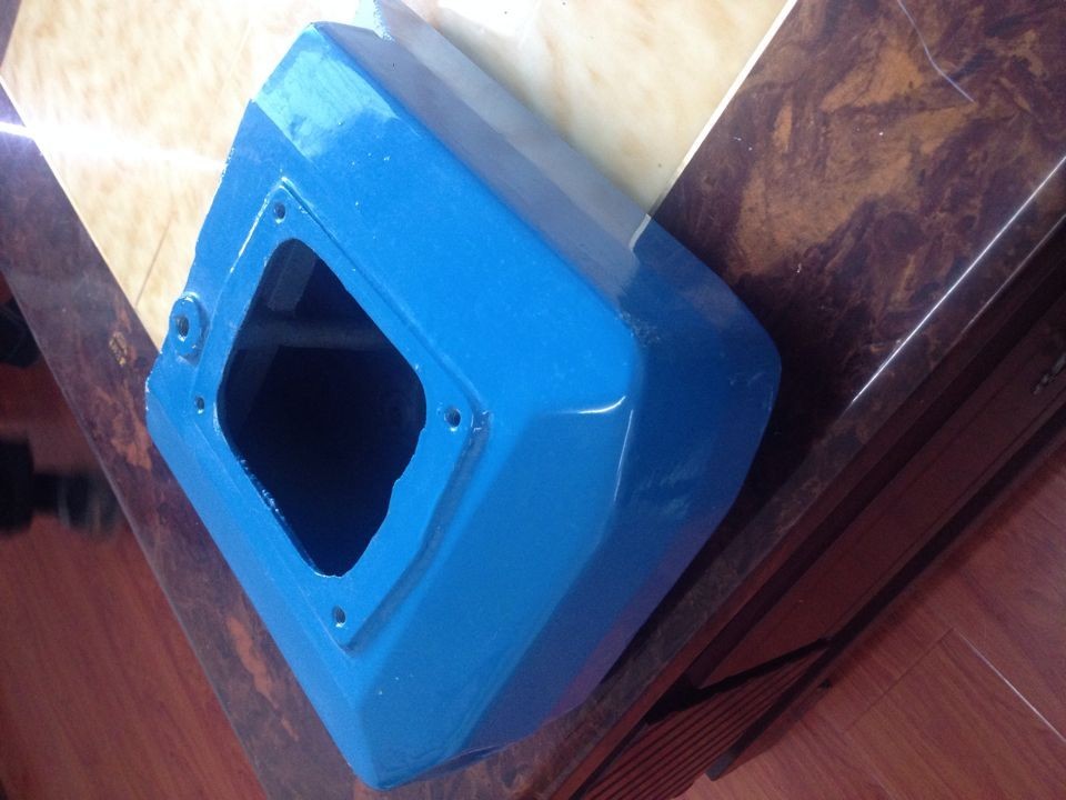 Quality 1 cylinder engine water tank blue color for CIXI R170 R175 R180 for sale