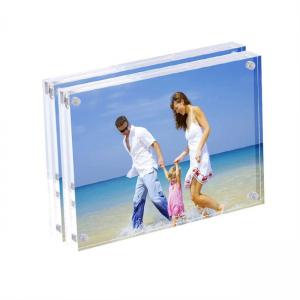 Quality PMMA Custom Acrylic Fabrication Floating Acrylic Box Frame Acrylic Picture Frame for sale