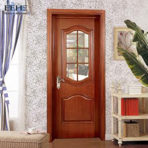 Quality Polished Solid Wood Indoor Doors , Classic Interior Oak Doors for sale
