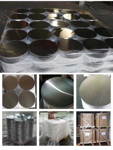 1050 1060 1070 Aluminum Circle Plate 1100 3003 Alloy Aluminum Discs Blank