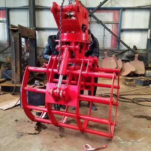 Quality ODM Hydraulic Grapple For Excavator Grapples Cotton 8 Teeth for sale