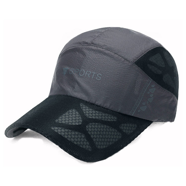 Buy cheap Breathable Net 5 Panel Camper Hat Flare Printed Dryfit Sports Cap Waterproof from wholesalers