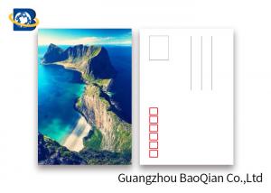 Quality Scenery 3D Lenticular Postcards / 3 Dimensional Lenticular Greeting Card for sale