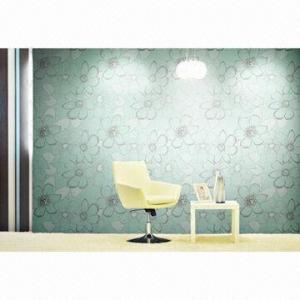 Quality Wallpaper, made of PVC, foaming and nonwoven for sale