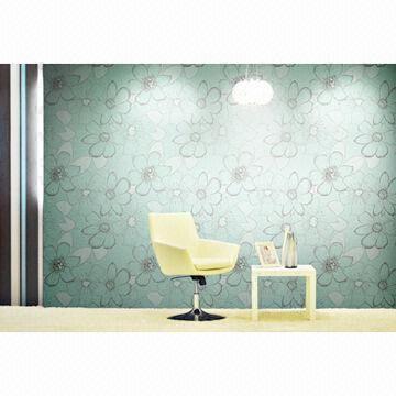 Buy cheap Wallpaper, made of PVC, foaming and nonwoven from wholesalers