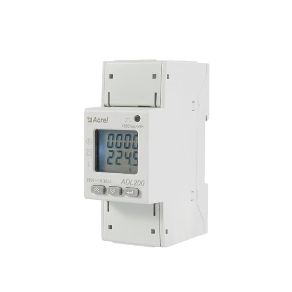Quality Digital single phase LCD din rail energy meter with Modbus protocol for sale